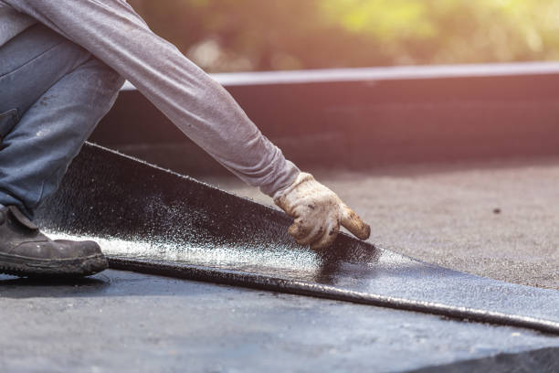 Professional Waterproofing technician working in East Greenville, PA